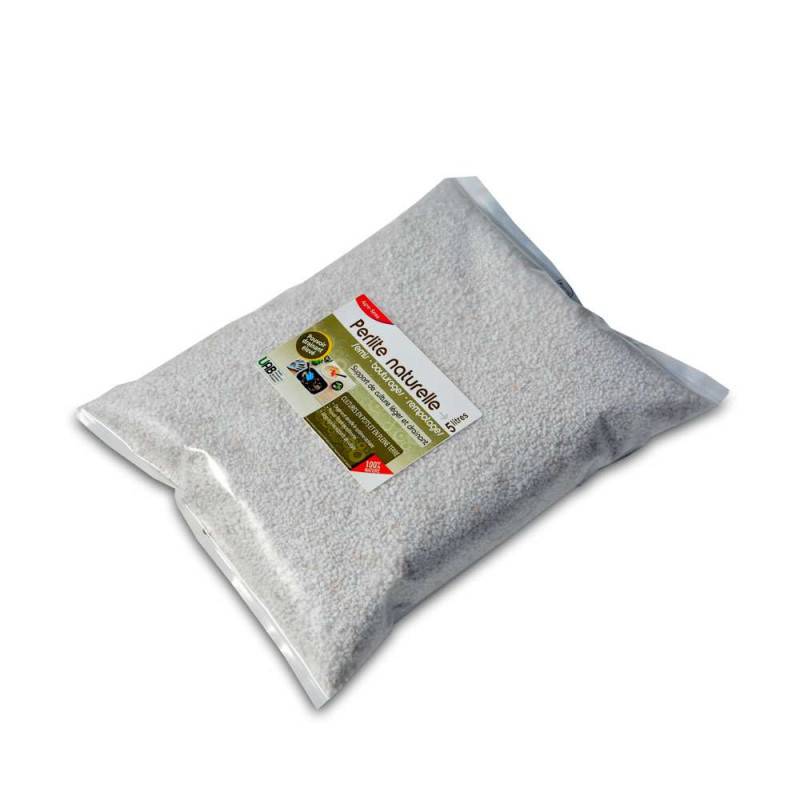 Perlite naturelle pour plantes - Agro Sens - Sac 5 litres