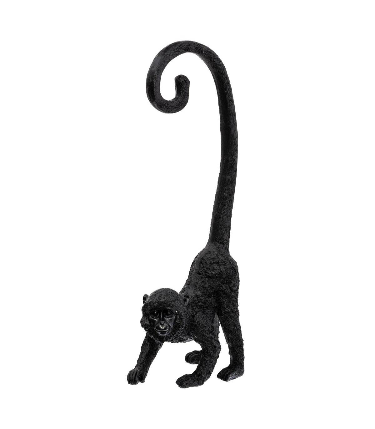 Objet décoratif Singe Noir en résine H 41 cm - Image 1