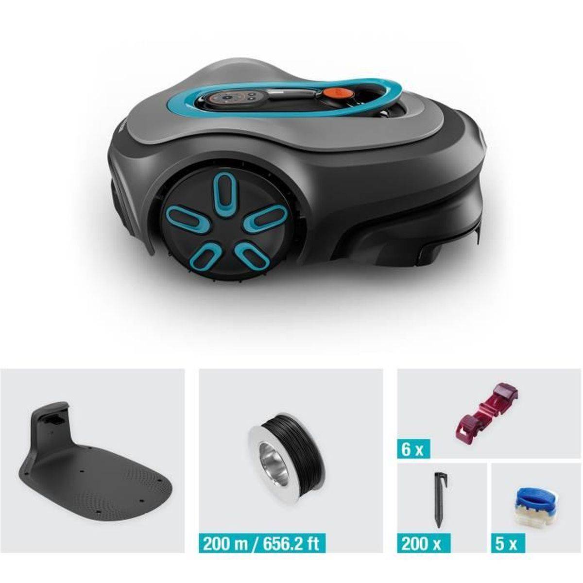 Gardena - Tondeuse robot connectée smart SILENO max 1500, 1500 m², 57 dB, DuoConnect - GARDENA - Image 5