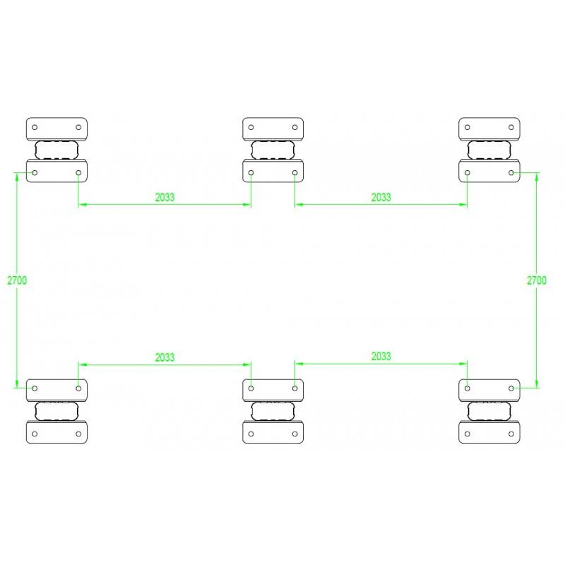 X-Metal - Carport autoportant aluminium blanc 17,28 m² polycarbonate 6mm kit ancrage X-Metal - Image 6
