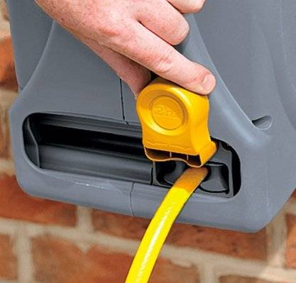 Hozelock - Dévidoir portable ou mural caréné en plastique avec Tuyau de 25m HOZELOCK - Image 4