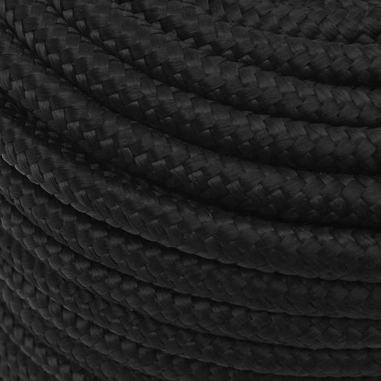Corde de bateau Noir complet 12 mm 25 m Polypropylène Maison Chic - Image 4