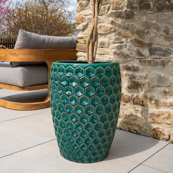 Pot VERSAILLES 38x54cm vert sapin - Image 2