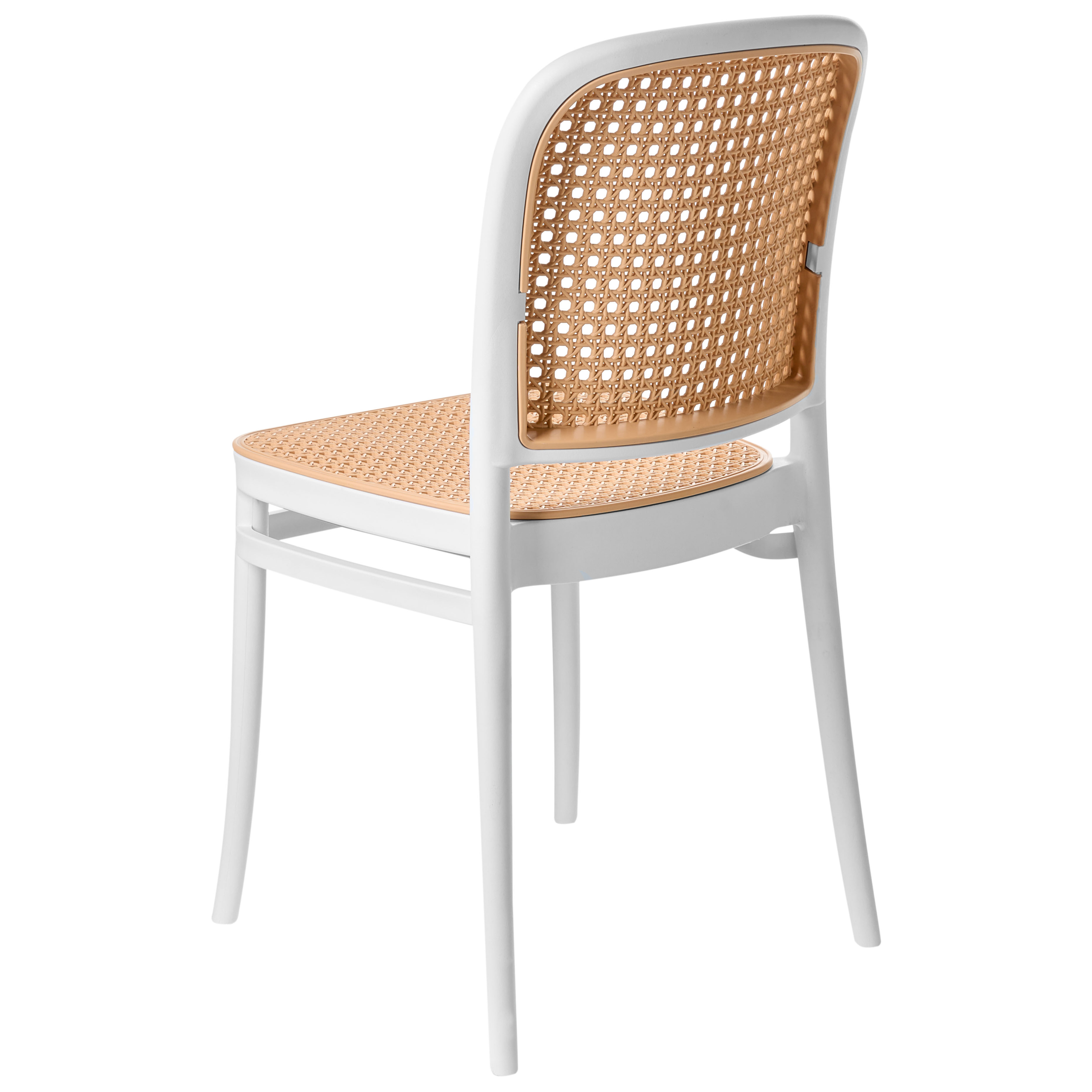 Beliani - Chaise de jardin Polypropylène Blanc/beige PLOSE - Beliani - Image 5