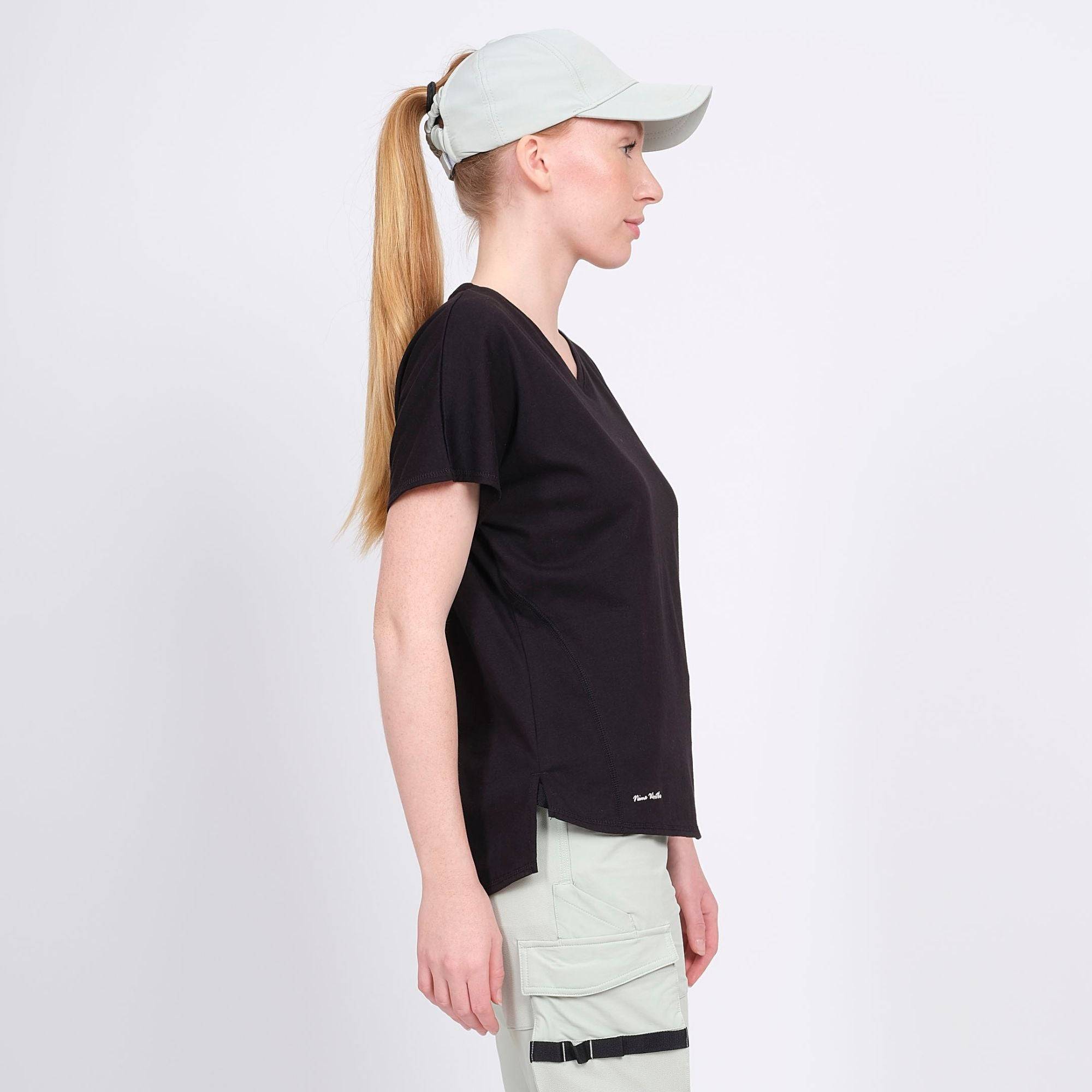 Nineworths - BLAIR - T-SHIRT MANCHES COURTES DE TRAVAIL - 1164 | Noir - Image 5