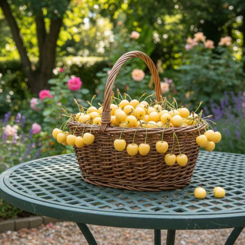 Cerisier Starkgold - Bon rendement - Pot de 10L - Gobelet 2 ans - 120/150 cm - De 3,00 m à 5,00 m - Image 2