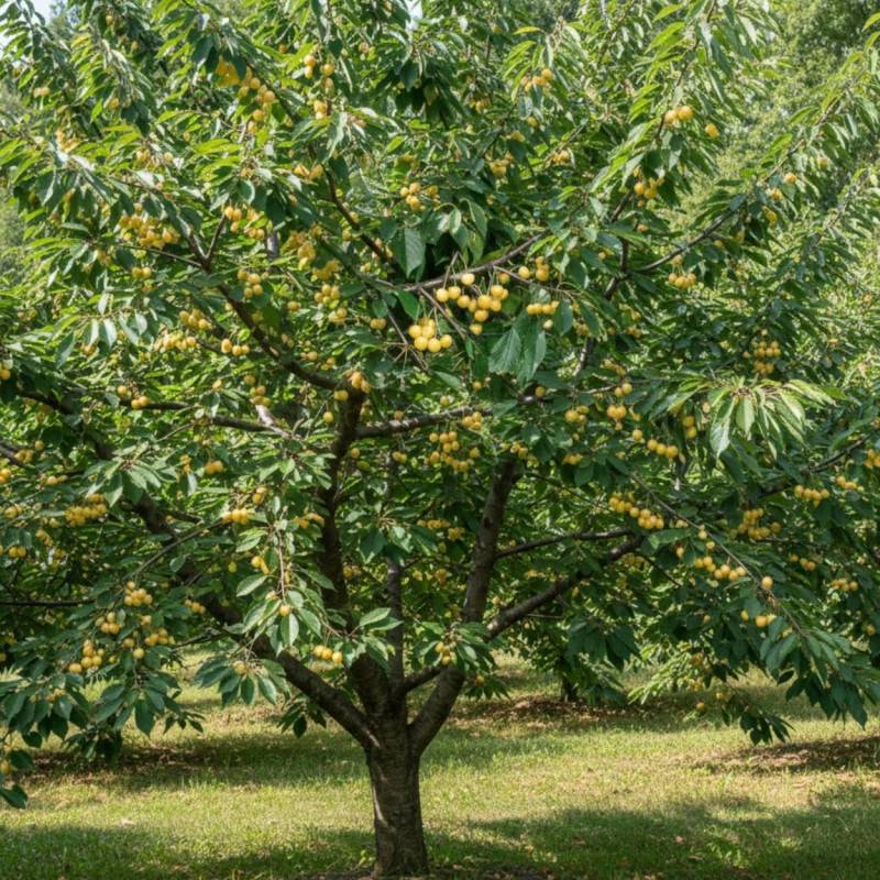 Cerisier Starkgold - Bon rendement - Pot de 10L - Gobelet 2 ans - 120/150 cm - De 3,00 m à 5,00 m - Image 4