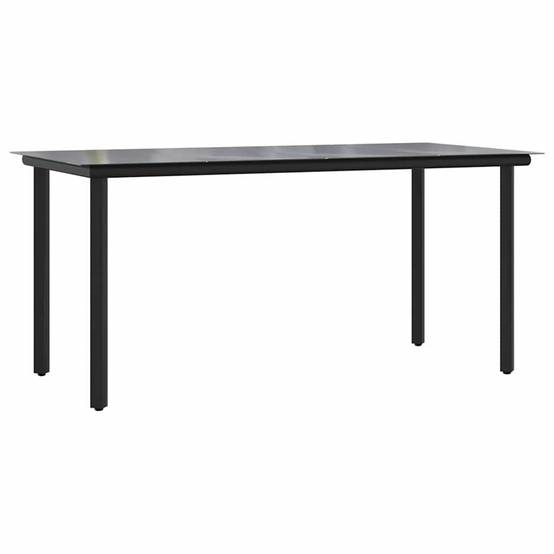 ComfortXL - Table et Chaises de Jardin 4 Personnes Poly Rotin Noir avec Coussins Épais Table Verre 160cm – ComfortXL Outdoor Living - Image 5