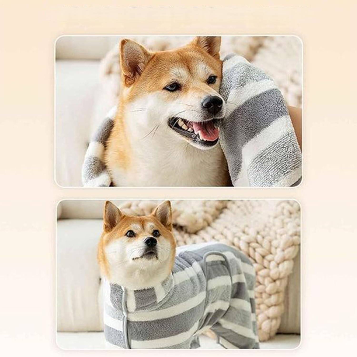 DtopbuyAge - Peignoir de Bain Canin - Microfibre Absorbante M DtopbuyAge - Image 3