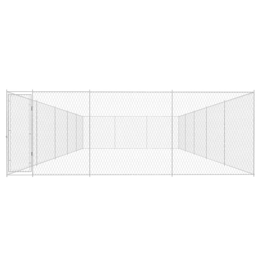 Vidaxl - Chenil extérieur pour chiens Acier galvanisé 950x570x185 cm vidaXL 145036 - Image 2