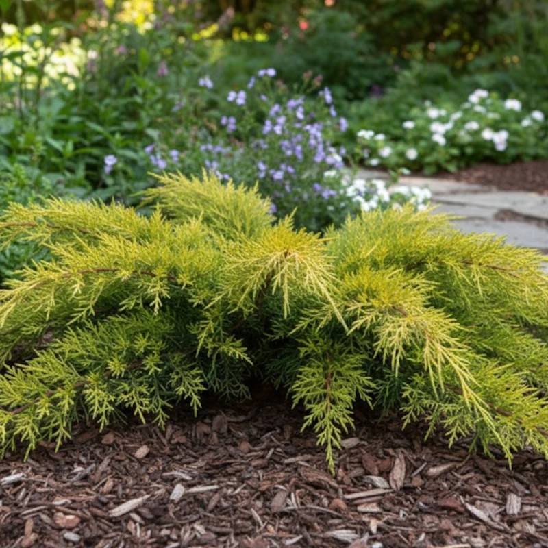 Genévrier Old Gold, Juniperus - Pot de 5L - 40/60 cm - Image 7