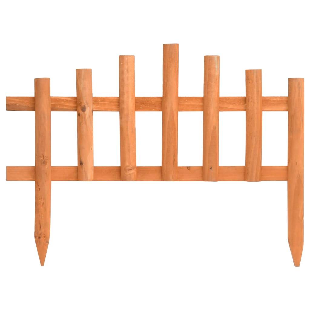 Maison Chic - Bordure de jardin - Limite de jardin - Parterre 10 pcs Bois de sapin 4,4 m MP192 - Image 1