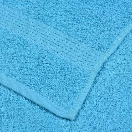 Ensemble de serviettes FROGN 8 pcs turquoise 360 g/m² Maison Chic - Image 6