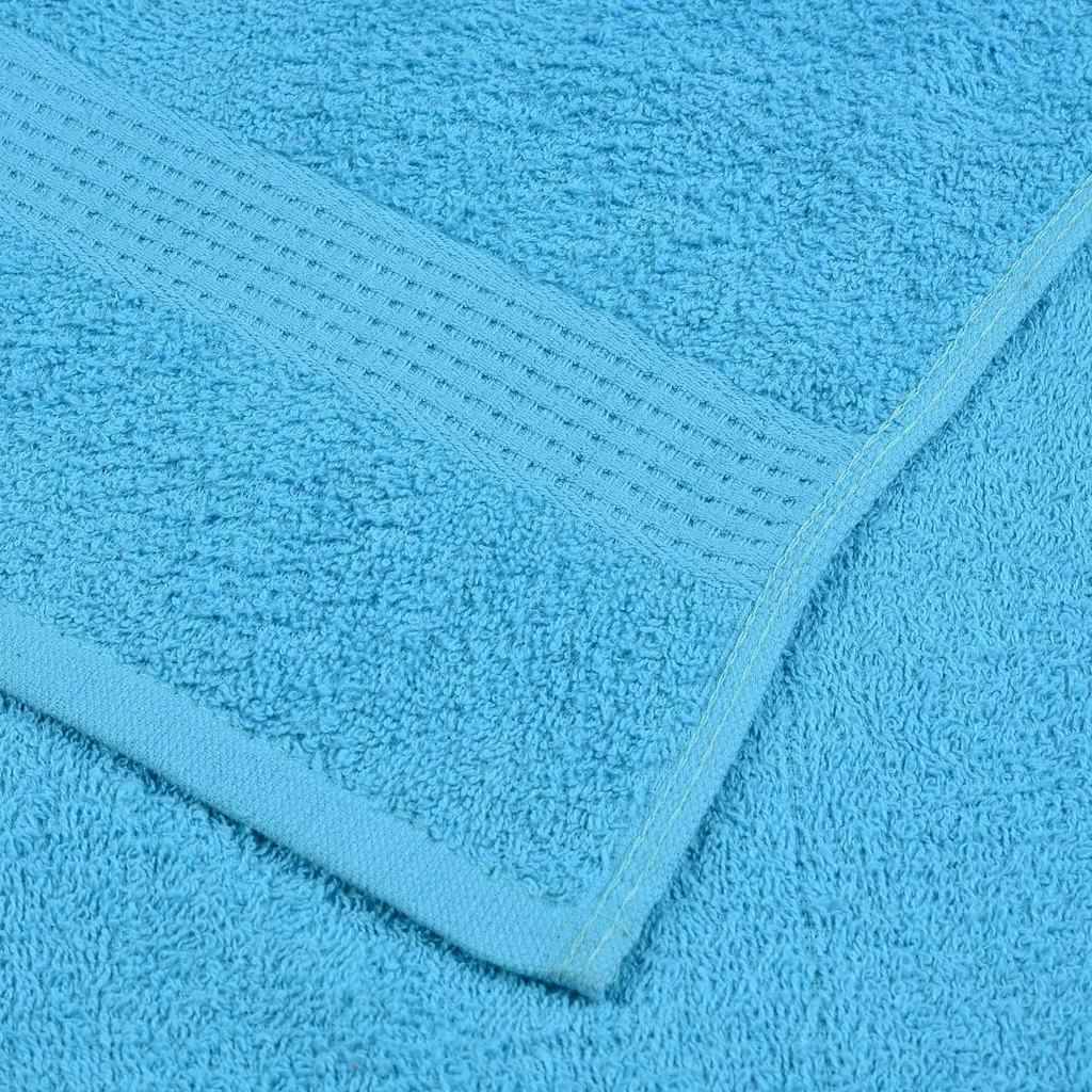 Ensemble de serviettes FROGN 8 pcs turquoise 360 g/m² Maison Chic - Image 6