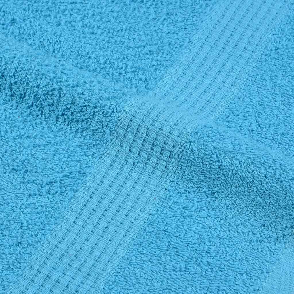 Ensemble de serviettes FROGN 8 pcs turquoise 360 g/m² Maison Chic - Image 7