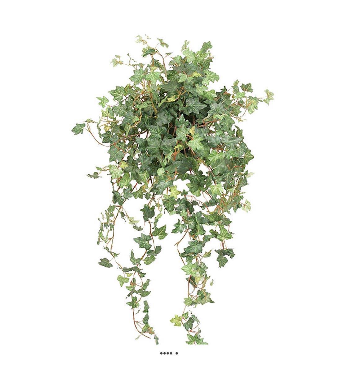 Lierre retombant artificiel en pot H 78 cm, D 42 cm - Image 2