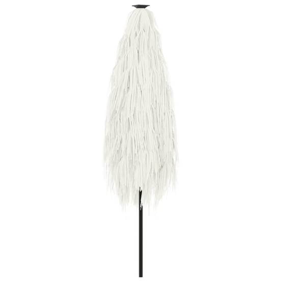 Parasol de jardin | Parasol d'extérieur avec mât en acier blanc 248x248x248 cm Maison Chic - Image 6