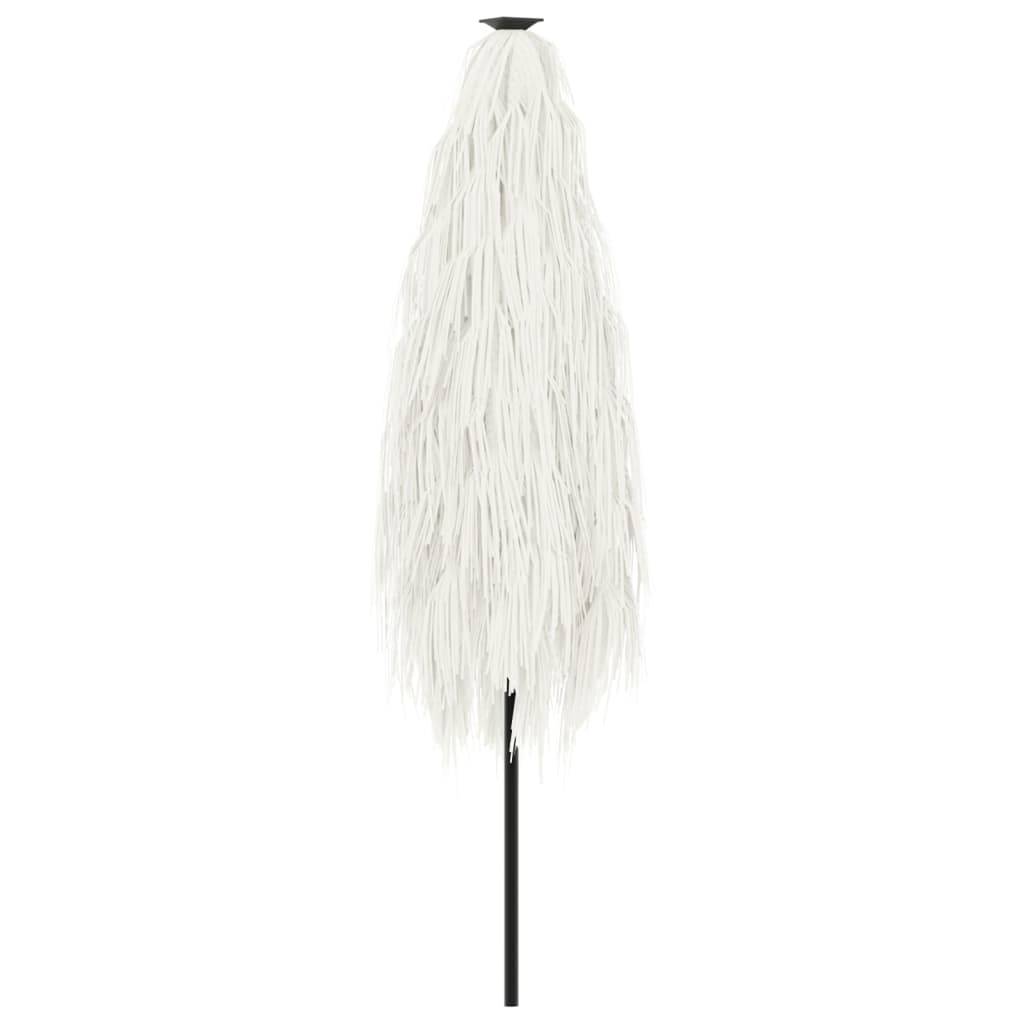 Parasol de jardin | Parasol d'extérieur avec mât en acier blanc 248x248x248 cm Maison Chic - Image 6