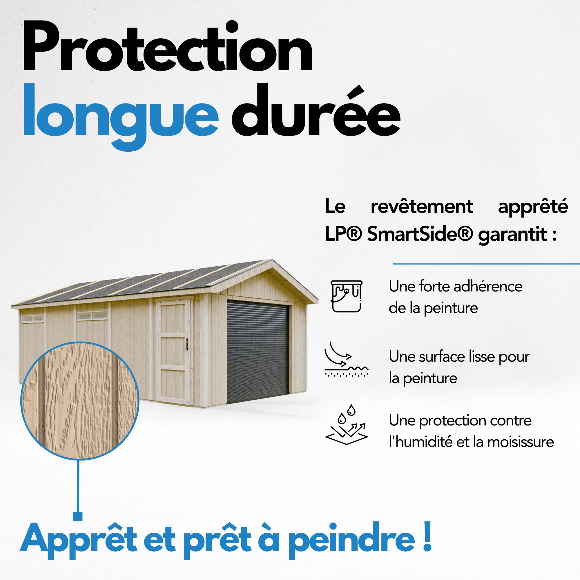 Timbela - Garage Qualité Premium 21 m² / L378xl648 cm - garage pour auto, moto, vélos, machines de jardinage - Timbela M992B-CAVERN STEEL - Image 10