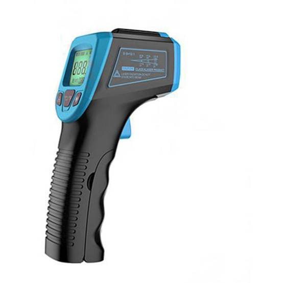 Thermomètre infrarouge, thermomètre laser numérique sans contact avec écran LCD, bleu-Lytech - Image 3