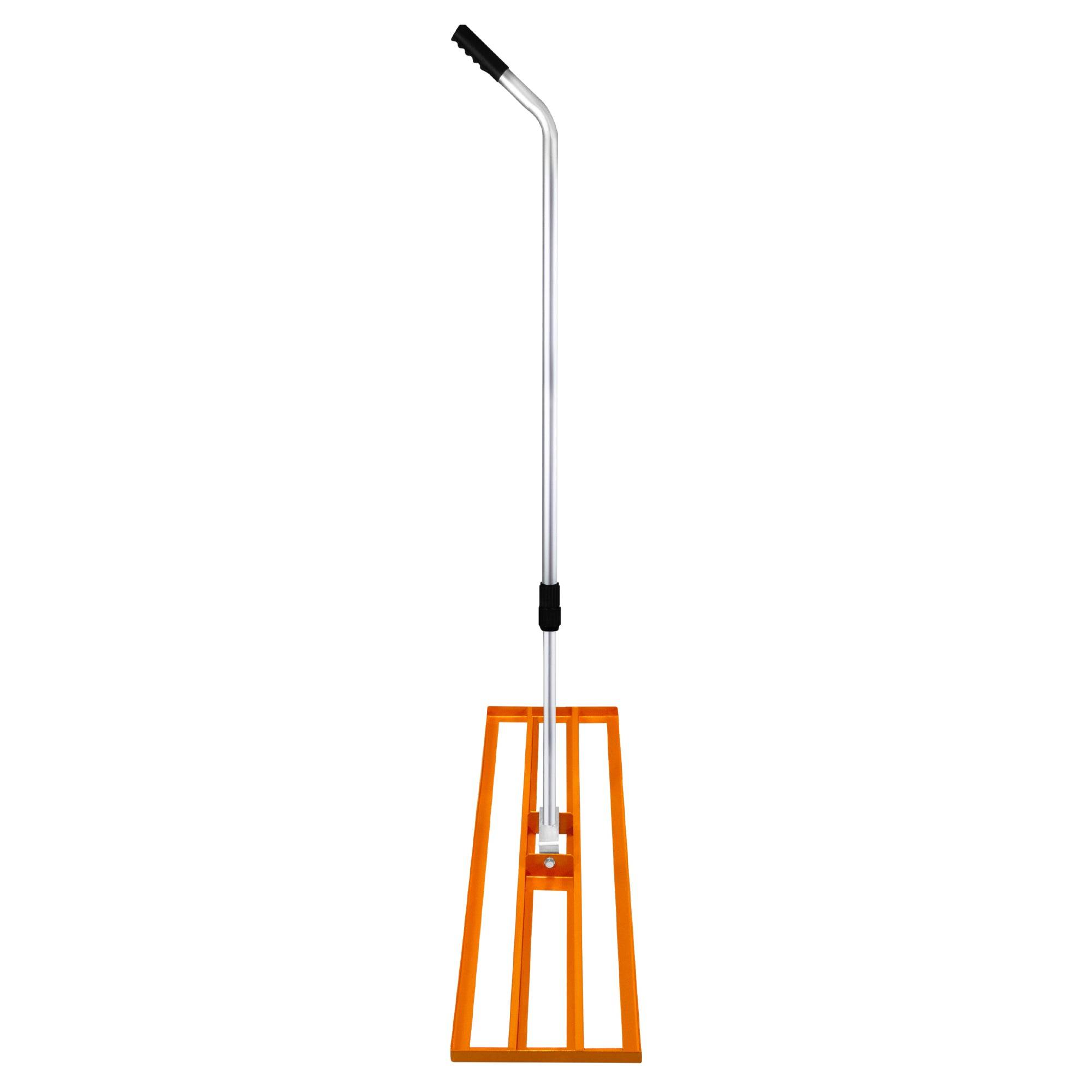 Épandeur Rotatif & Niveleur de Pelouse 100 cm (Orange) - Image 3