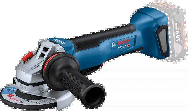 Bosch - Lot de 2 outils 18V : GWS 18V-10 P + GBH 18V-26 - BOSCH PROFESSIONAL - avec 2 batteries 18V 5,5 AH - chargeur - L-BOXX - 0615990N33 - Image 7