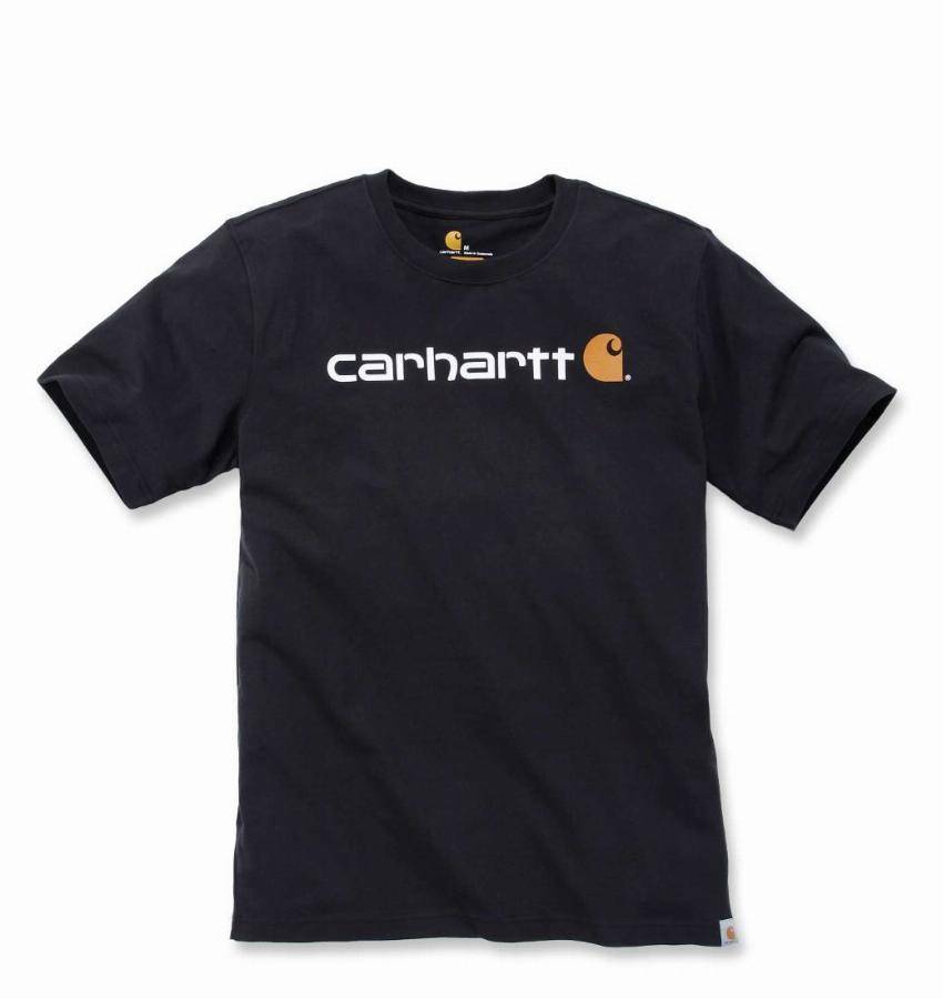 T-Shirt CARHARTT Core Logos/S Noir T.XL - S1103361034XL - Image 1