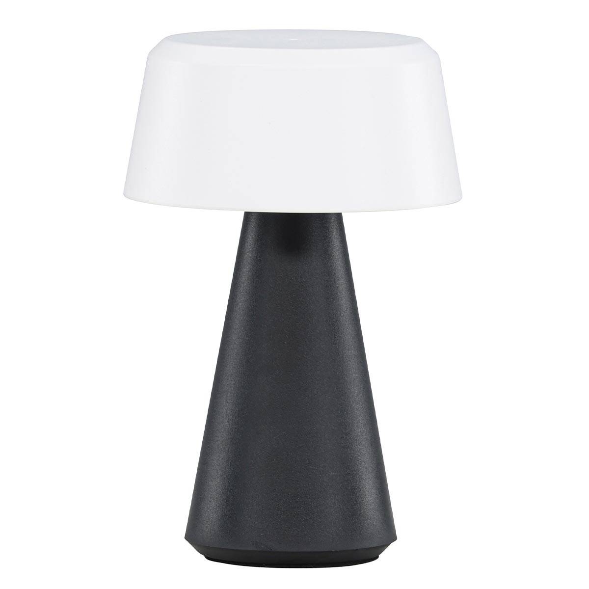 Paris Prix - Lampe à Poser d'Extérieur LED "Stratford" 23cm Noir - Image 1