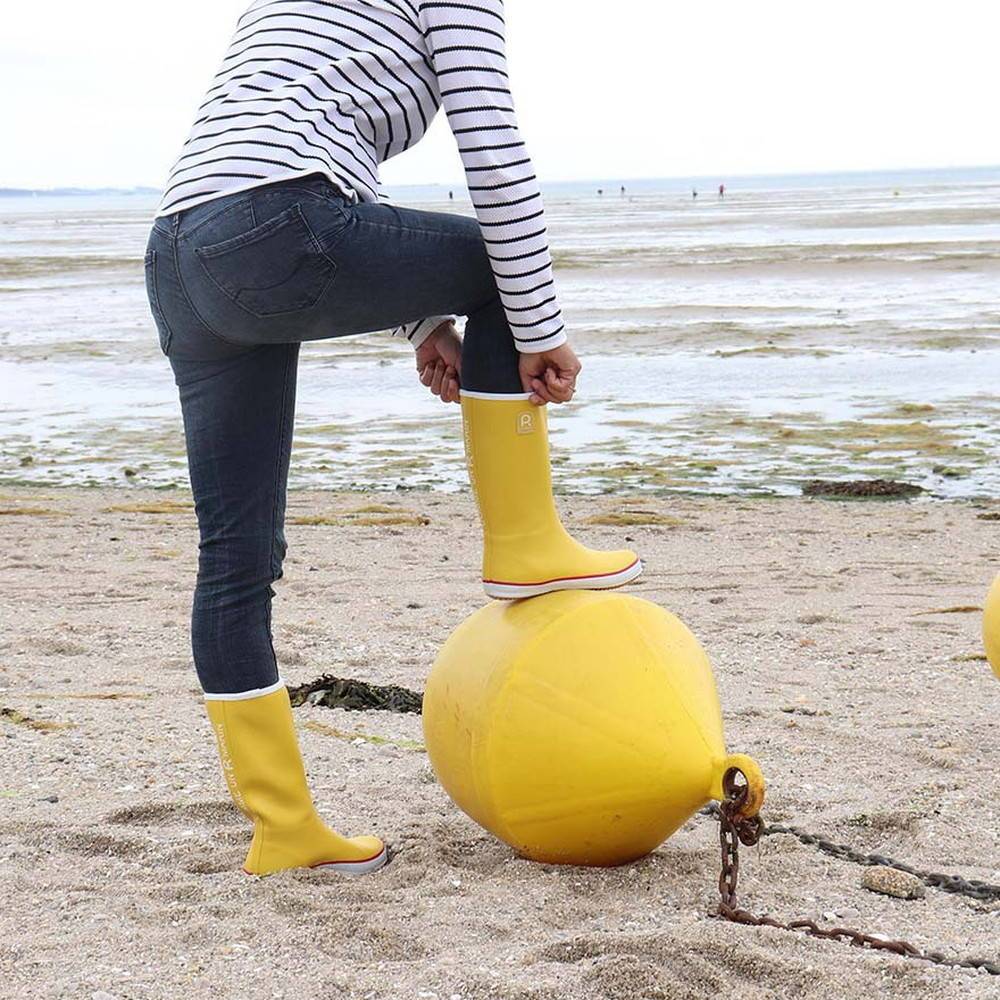 Rouchette - Bottes de loisirs CAP FEMME Jaune - Taille 39 Rouchette - Image 2