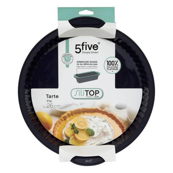 Moule à Tarte en Silicone "Silitop" 28cm Gris - Image 3