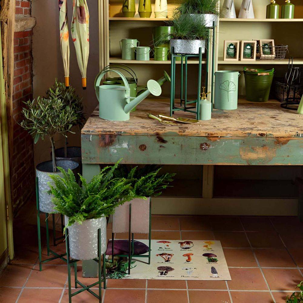 Esschert Design - Pot de fleur sur pied rect. ensemble / 2 - Image 4