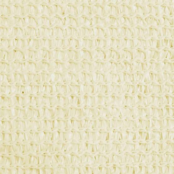 Helloshop26 - Voile toile d'ombrage parasol 160 g/m² 3 x 6 m PEHD crème - Image 5