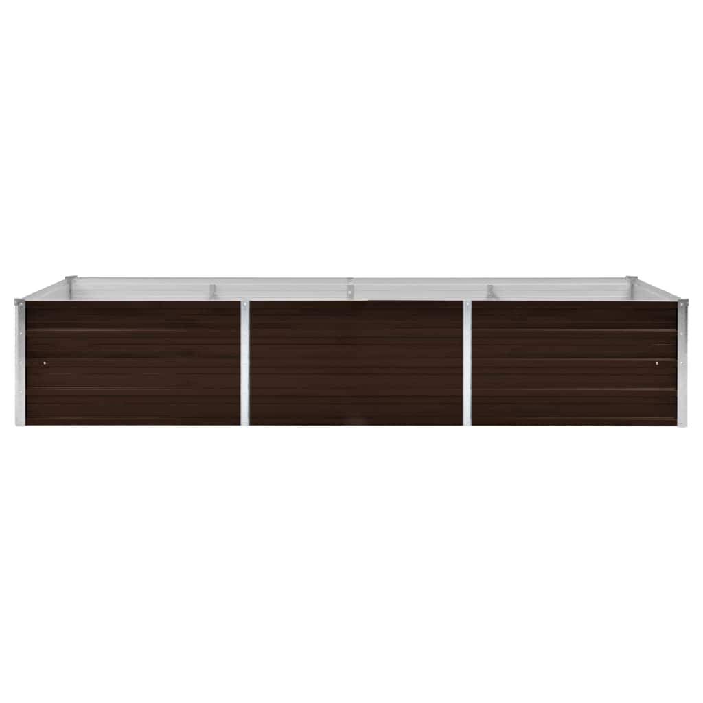 Prolenta Premium - Jardinière acier marron  240 x 80 x 45 cm  - Prolenta premium p330.1 - Image 4