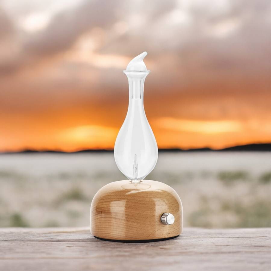 Zen'Arôme Diffuseur d'Huile Essentielle par Nébulisation Aurora - Diffuse à Froid - Idéal pour l'Aromathérapie - Puissance Ajustable - Image 10