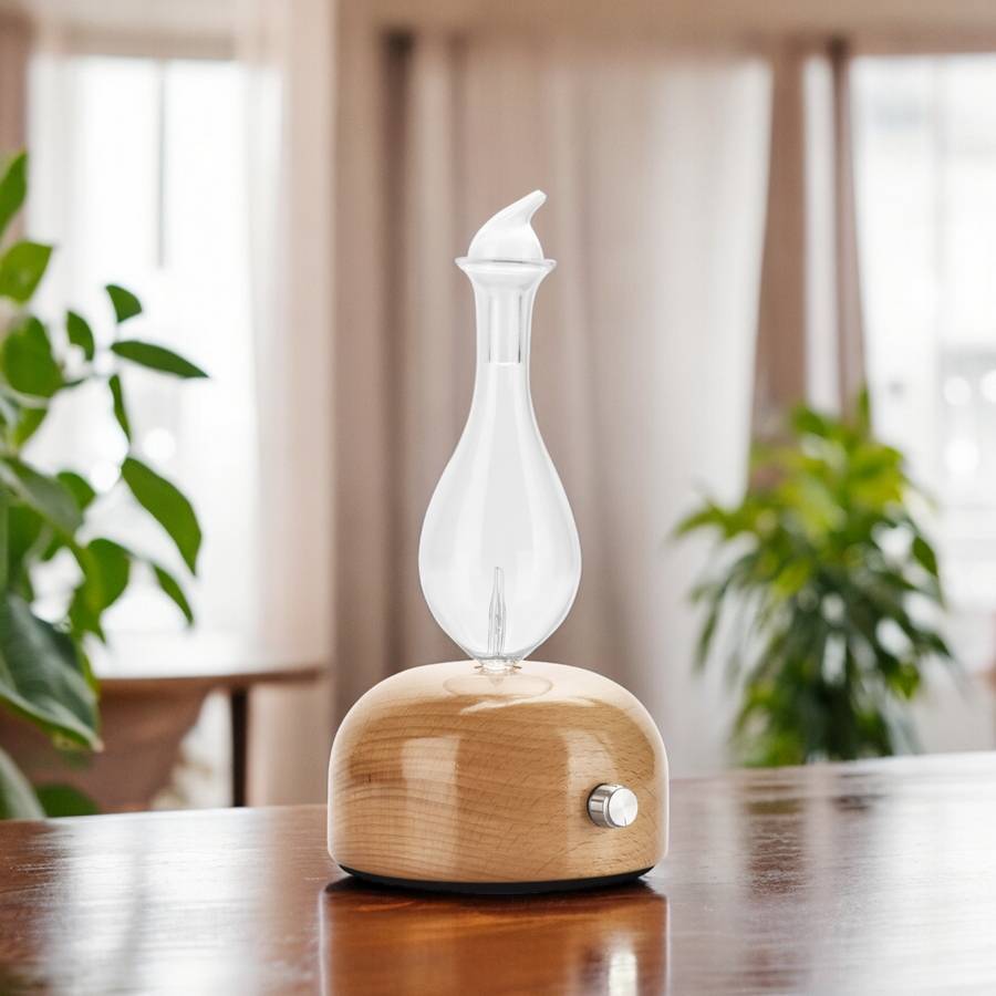 Zen'Arôme Diffuseur d'Huile Essentielle par Nébulisation Aurora - Diffuse à Froid - Idéal pour l'Aromathérapie - Puissance Ajustable - Image 6