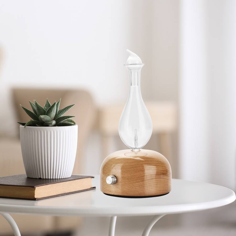 Zen'Arôme Diffuseur d'Huile Essentielle par Nébulisation Aurora - Diffuse à Froid - Idéal pour l'Aromathérapie - Puissance Ajustable - Image 7