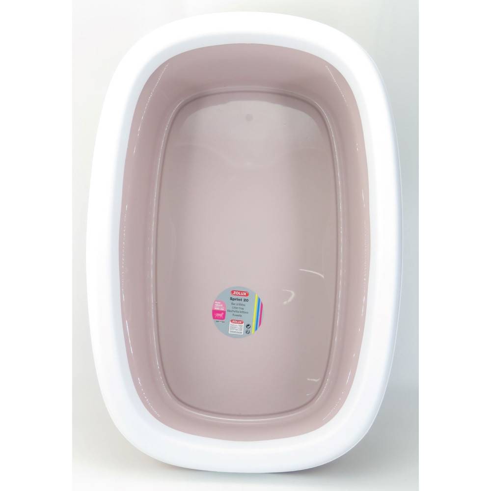 animallparadise - Bac a litière sprint 20 rose 39 x 58 x 17 h pour chat - Image 4