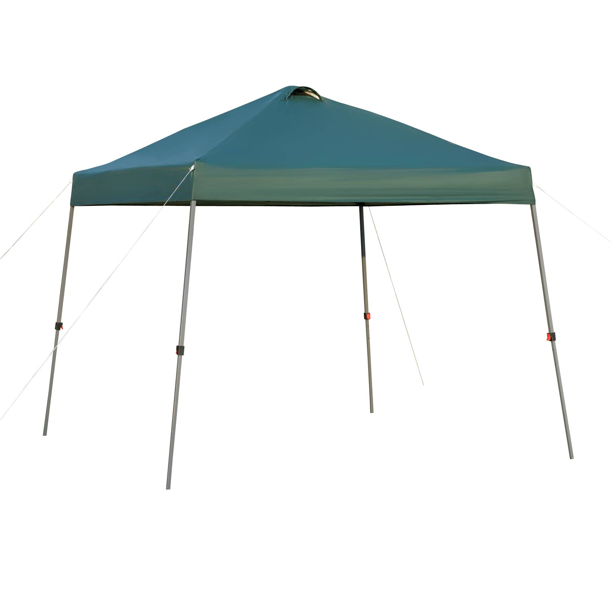 Tonnelle Pliante 3x3m avec Sac à Roulettes, Structure Acier Étanche, Tente de Jardin pour Camping et Fêtes Extérieures, Verte - Image 2
