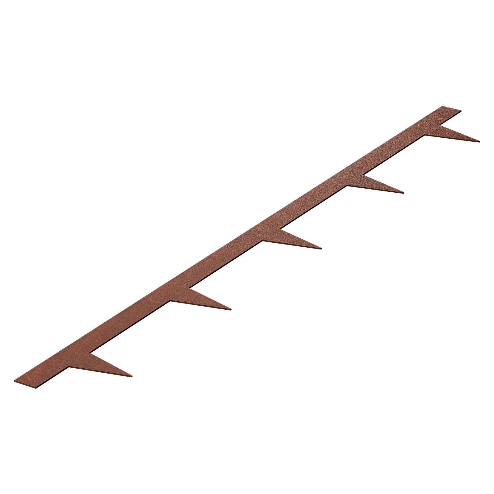 VEVOR Bordure jardin acier lot 10, 1016x114.3mm, résistant intempéries, pliable. - Image 9