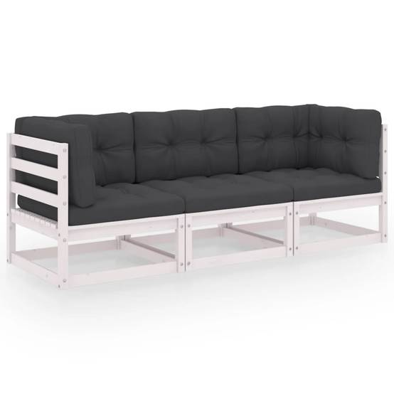 Prolenta Premium - Banc de jardin Blanc 70 X 70 cm - Prolenta Premium - Image 1