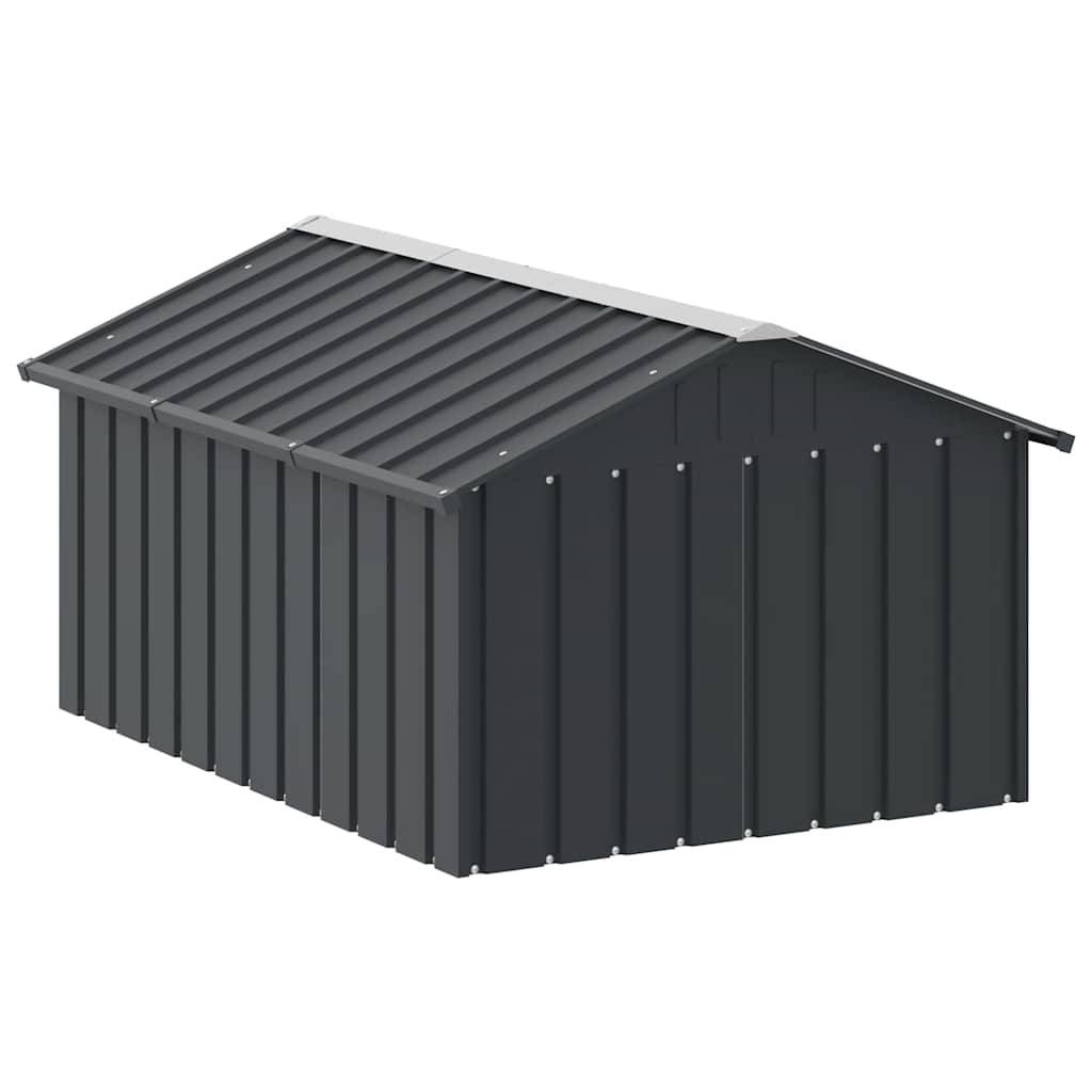 Vidaxl - Niche pour chien Anthracite 116,5x153x81,5 cm Acier galvanisé vidaXL 171541 - Image 8