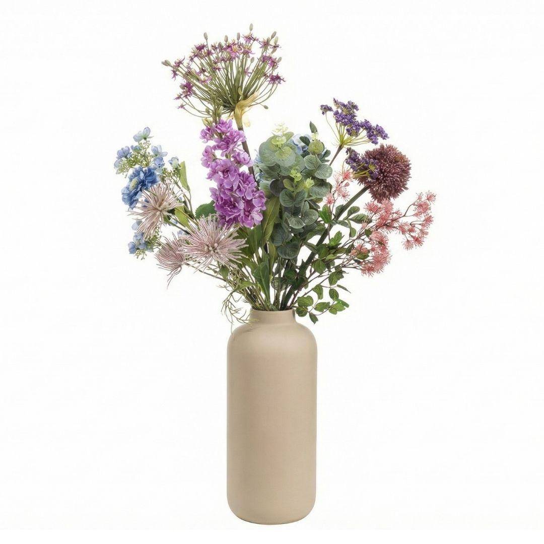 PANGIVO - Bouquet de fleurs artificielles synthétique violet 30 x 30 x 90 cm - PANGIVO - Image 2