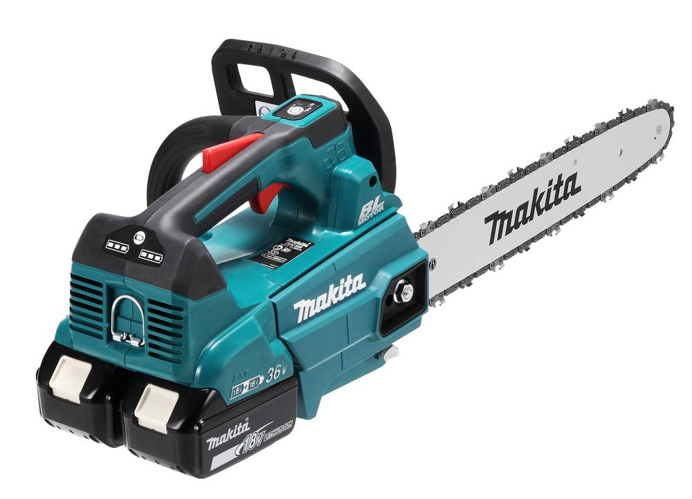 Makita - Tronçonneuse LXT® 36V (2x18V) - MAKITA - avec 2 batteries 18V 5.0Ah - chargeur double - DUC356T001 - Image 2
