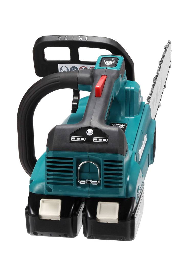 Makita - Tronçonneuse LXT® 36V (2x18V) - MAKITA - avec 2 batteries 18V 5.0Ah - chargeur double - DUC356T001 - Image 7