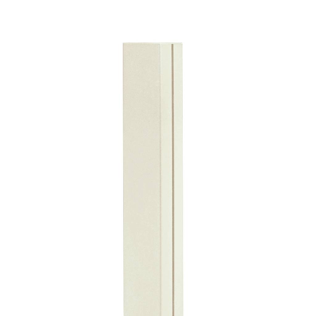 Nortène - Poteau ALUPOST pour panneaux décoratifs - 1,98 m - aluminium - blanc Nortene