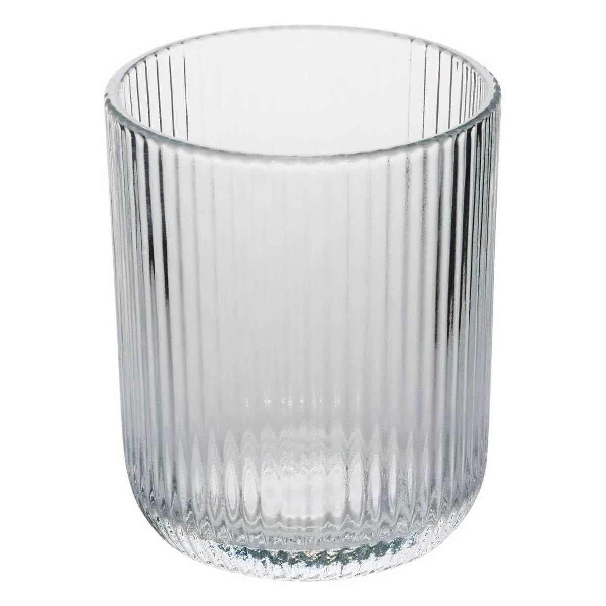 Lot de 6 Gobelets Bas Strie "Ema" 25cl Transparent - Image 2