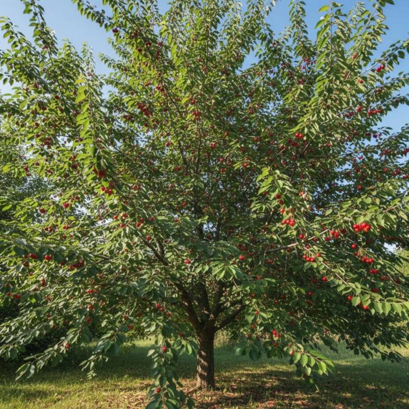 Cerisier Tardif de Vignola - Bon rendement - Pot de 10L - Gobelet 2 ans - 120/150 cm - De 3,00 m à 5,00 m - Image 4