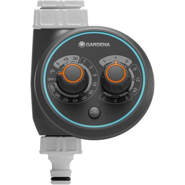 Programmateur d'arrosage - GARDENA - EasyPlus - Pour robinets 20/27 et 26/34 - Fonction brumisation - Retardateur de démarrage - Image 2