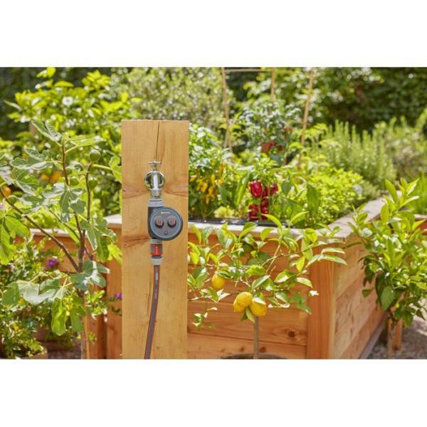 Programmateur d'arrosage - GARDENA - EasyPlus - Pour robinets 20/27 et 26/34 - Fonction brumisation - Retardateur de démarrage - Image 4