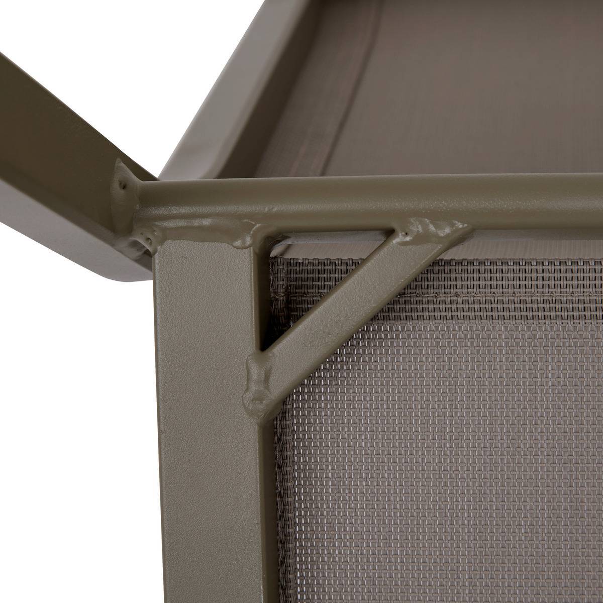 Hesperide - Chaise de jardin Essentia empilable noisette Hespéride - Image 4